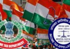 आयकर विभाग ने कांग्रेस को थमाया 1,700 करोड़ रुपये का रिकवरी का नोटिस