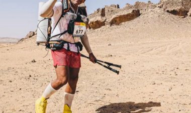 Ironman Colonel Jangvir Lamba Conquers 38th Legendary Marathon 'Des Sables' in Moroccan Sahara