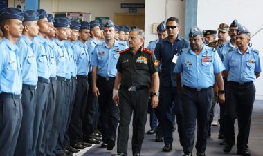 Chief of Defence Staff Commends Airmen Training School Belagavi, Emphasizes Technological Proficiency