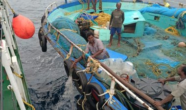 Indian Coast Guard Rescues Distressed Fishermen at Sea in Chavakkad, Kerala