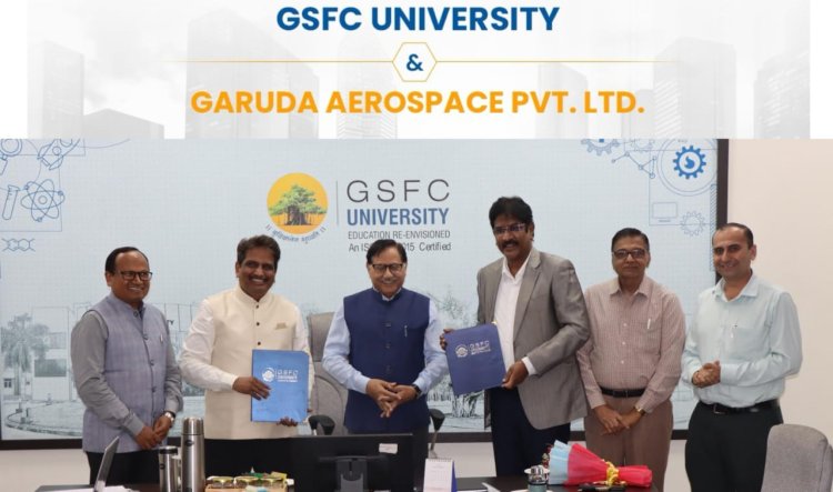 Garuda Aerospace and GSFC University Forge Historic Partnership to Propel Aerospace Entrepreneurship, Research, and Innovation