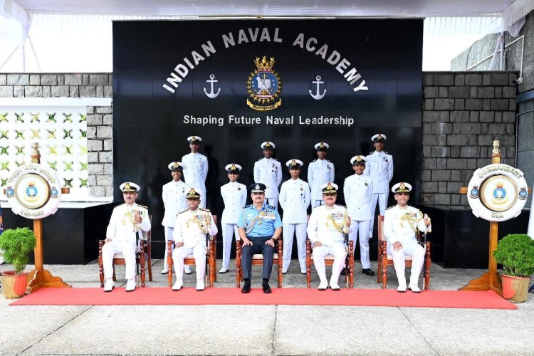 Indian Naval Academy Celebrates Spring Term 2024 Passing Out Parade with Grandeur