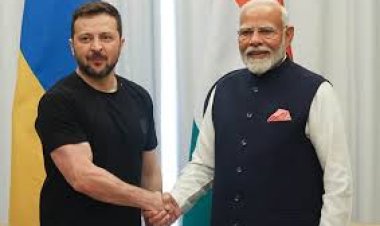 Prime Minister Modi Meets Ukrainian President Zelenskyy at G7 Summit