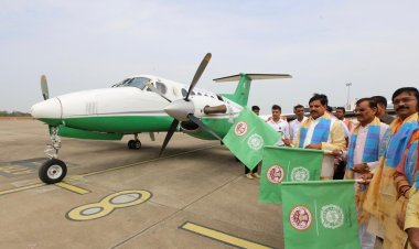 First Intra-State Air Service of the Country Inaugurated by CM Dr. Mohan Yadav