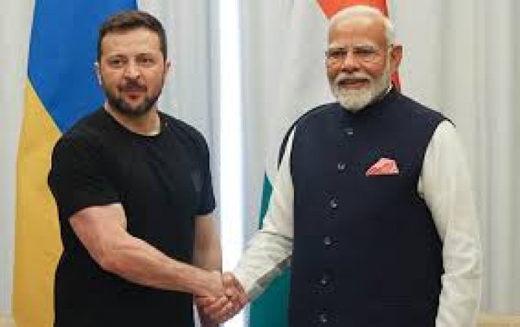 Prime Minister Modi Meets Ukrainian President Zelenskyy at G7 Summit