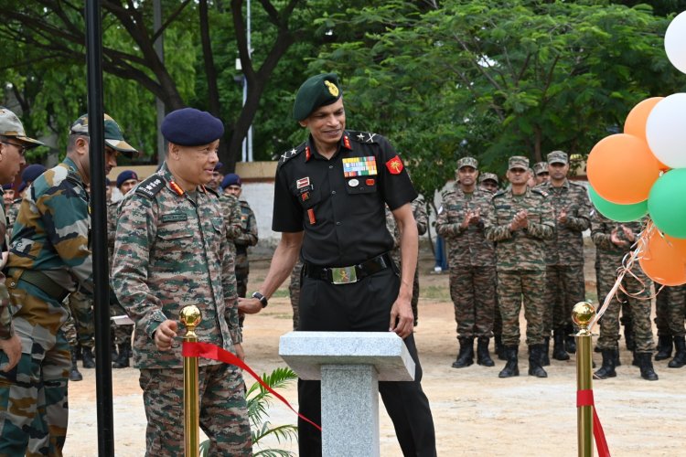 Bangalore Military Station Unveils Gallantry Walkway