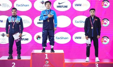 MARATHA LIRC Wrestling Cadets Shine with Silver Medals at Asian Championships