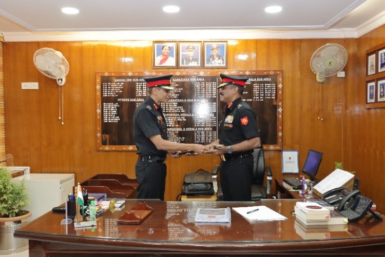 Major General Ravi Murugan Relinquishes Command to Major General VT Mathew