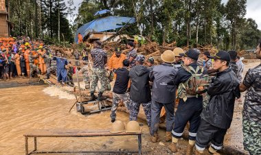 Indian Navy Mobilizes for Landslide Rescue and Relief Operations