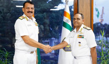 Admiral Dinesh K. Tripathi Makes Maiden Visit to Southern Naval Command
