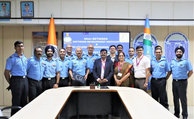 Indian Air Force and PES College of Engineering Forge Strategic Partnership with New MoU