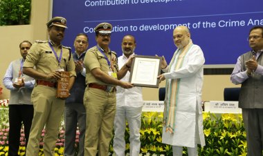 Union Home Minister Amit Shah awards Kerala Police for proactive measures in curbing cybercrimes against women and children.