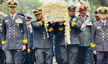 Former Prime Minister Dr. Manmohan Singh Cremated with State Honors