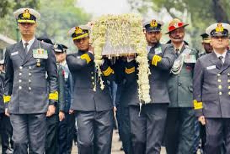 Former Prime Minister Dr. Manmohan Singh Cremated with State Honors