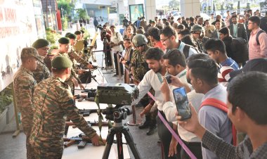 Army Band and Equipment Display Enthralls Travelers at KIA Bengaluru