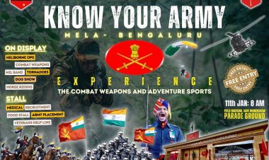 Bengaluru to Host 'Know Your Army' Mela: A Grand Celebration of Valor and Technology