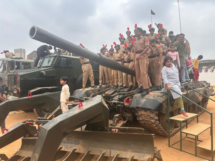 Thrills, Stunts, and Patriotism: Bengaluru Hosts Daring ‘Know Your Army Mela 2025’