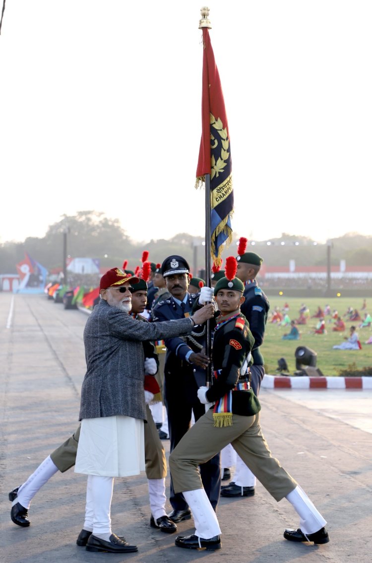 NCC Directorate Karnataka & Goa Clinches Prestigious Prime Minister’s Banner at Republic Day Camp 2025