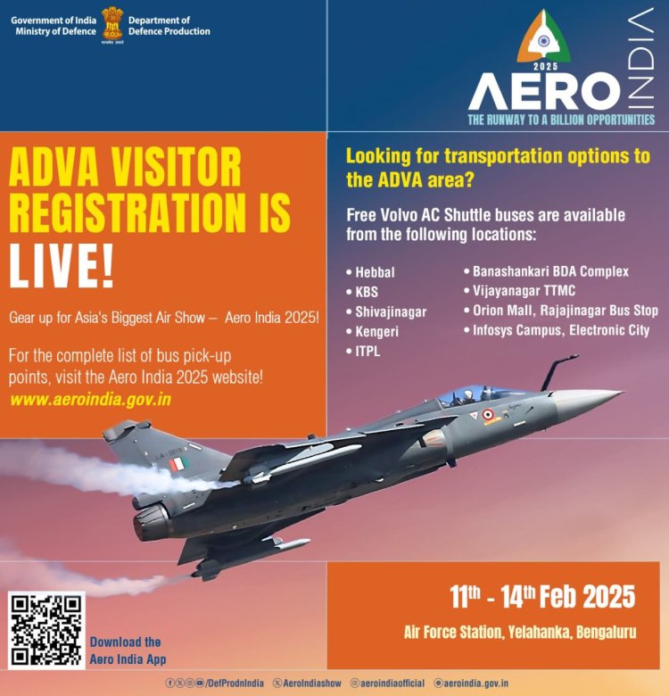 Aero India 2025: A New Era of Seamless Experience with Unprecedented Upgrades