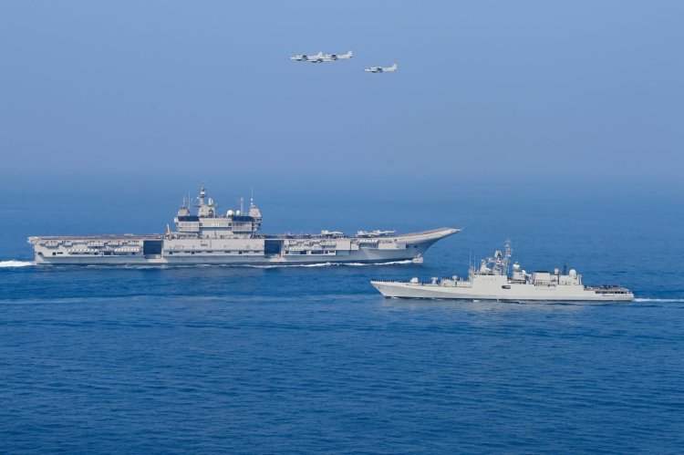 Indian Navy's TROPEX 25: Massive Military Drill Underway in Indian Ocean