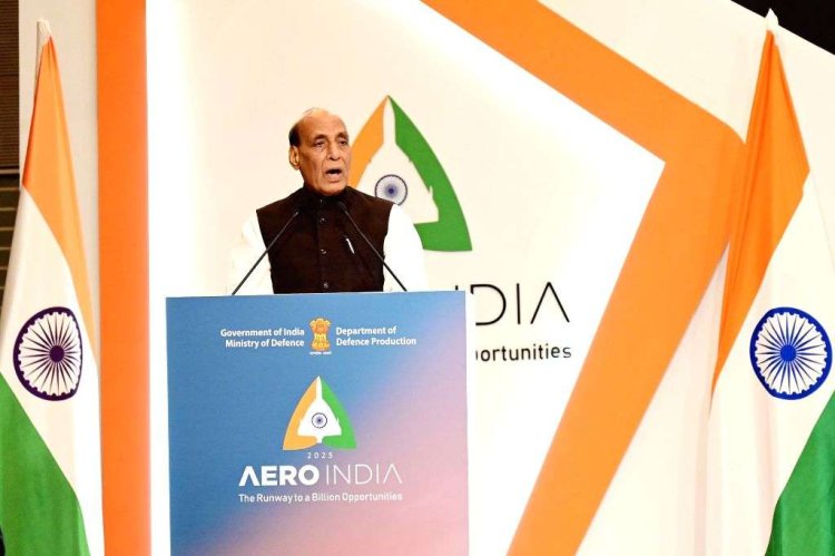 Aero India 2025: Raksha Mantri Rajnath Singh to Inaugurate Key Defence Event as India Targets ₹1.6 Lakh Cr Production & ₹30,000 Cr Exports