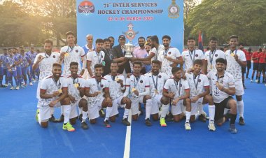 Indian Navy Clinches Victory in High-Stakes Inter Services Hockey Tournament