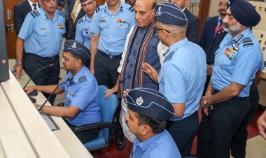 Rajnath Singh Becomes First Defence Minister to Visit IAF's Aerospace Medicine Institute
