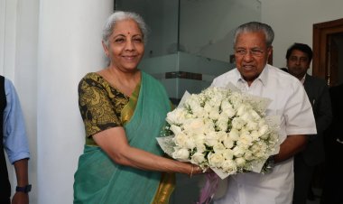 FM Sitharaman’s informal visit to Kerala House sparks political buzz