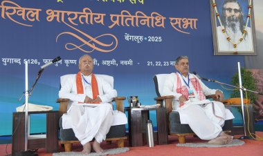 Key Discussions at RSS’s Akhil Bharatiya Pratinidhi Sabha Address Manipur Crisis, Environmental Initiatives, and Cultural Pride