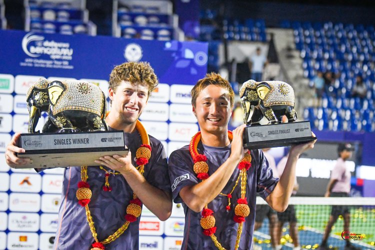 Brandon Holt Makes History with 2025 DafaNews Bengaluru Open Title Victory Over Shintaro Mochizuki