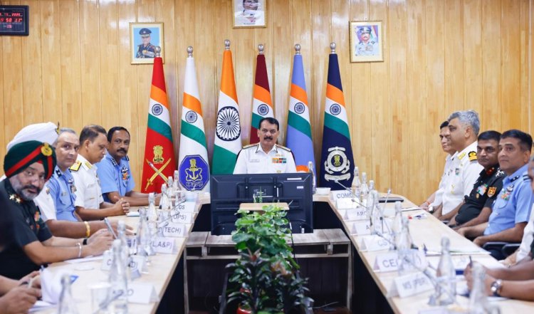 Adm Dinesh K Tripathi Concludes Strategic Visit to Andaman and Nicobar Command, Reinforces India's Maritime Security Vision