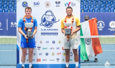 Oliver Crawford Clinches SM Krishna Memorial Open.