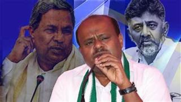 Union Minister Kumaraswamy lashes out at the Congress government, calling it the 'Price Hike Demon'.