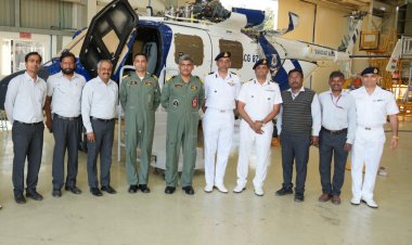 Indian Coast Guard Aviation Chief Visits HAL Bengaluru to Assess Projects, Strengthen Future Inductions