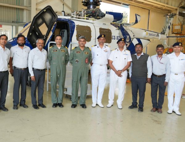 Indian Coast Guard Aviation Chief Visits HAL Bengaluru to Assess Projects, Strengthen Future Inductions